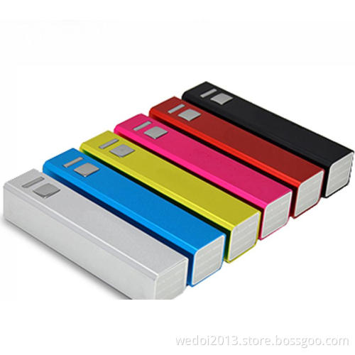 2000 mAh Portable Power Bank with CE, RoHS, FCC (WY-PB10)